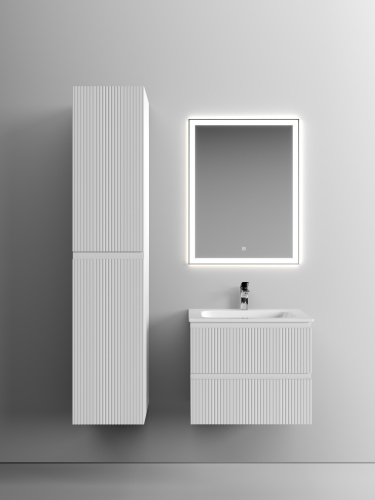 Тумба под раковину Sancos SNOB T SNT60W 59х45х50 подвесная цвет белый - фото 2